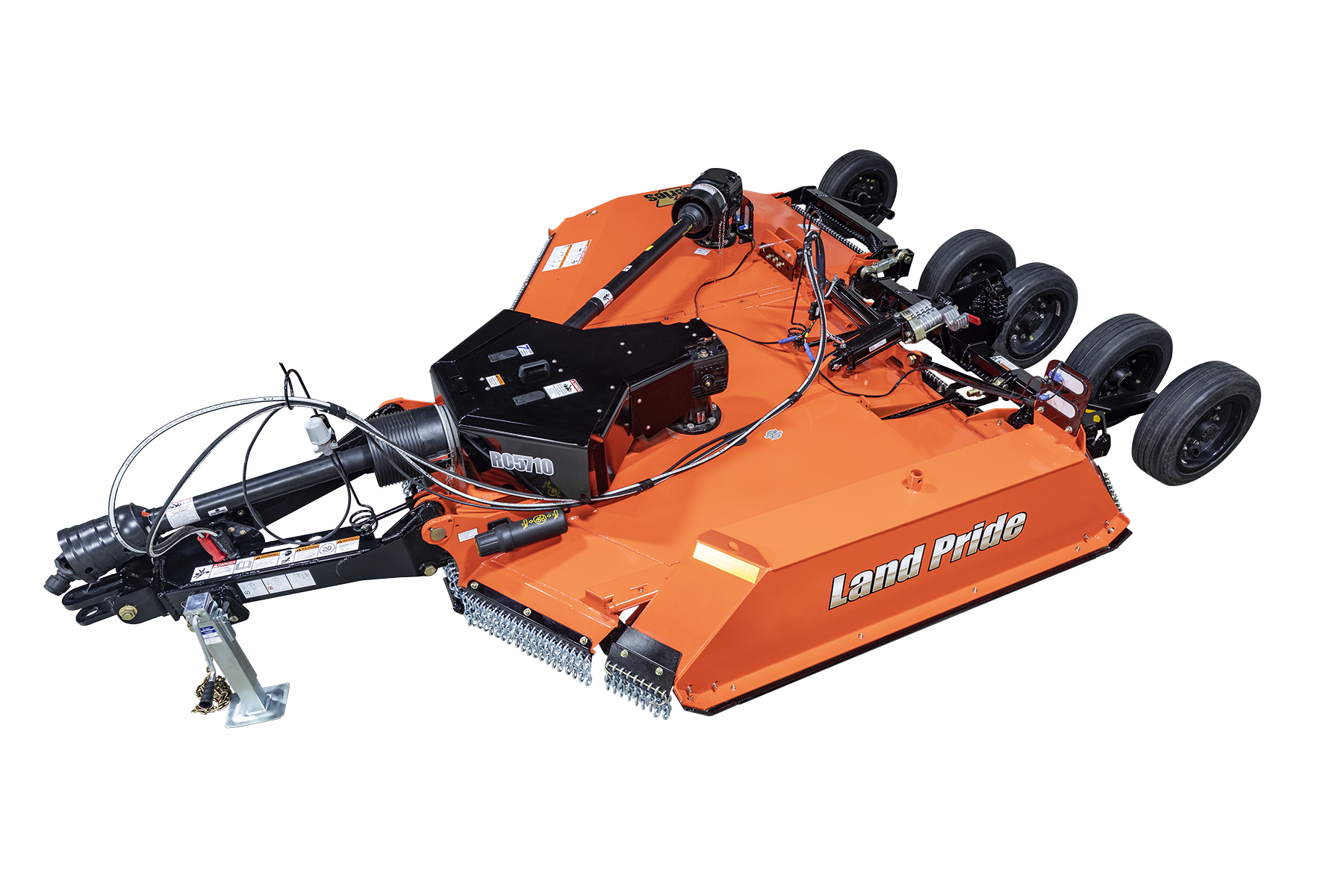 RC5710 mower in shop