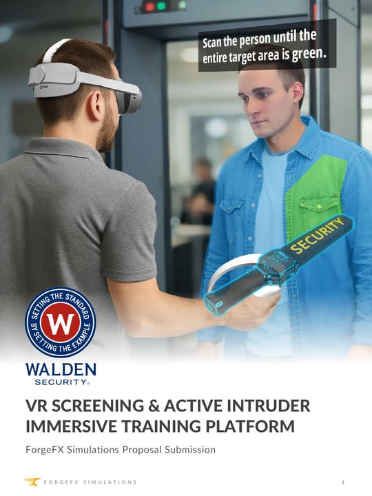 Walden Security proposal title page