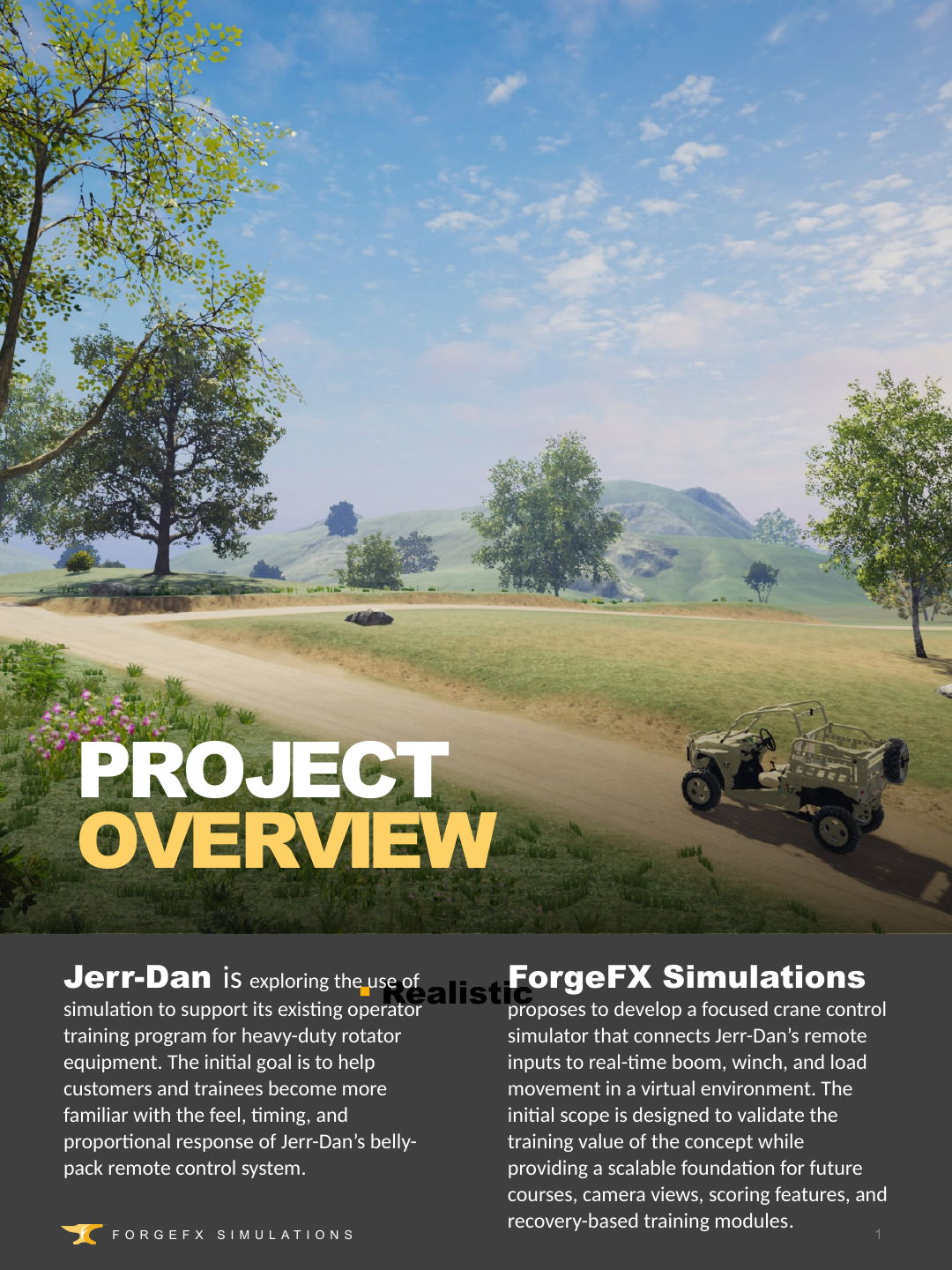JerrDan project overview page