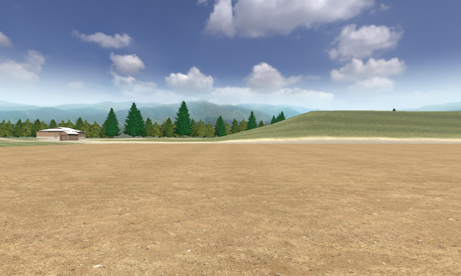grassy-berm: Baseline — actual Unity, before this pass