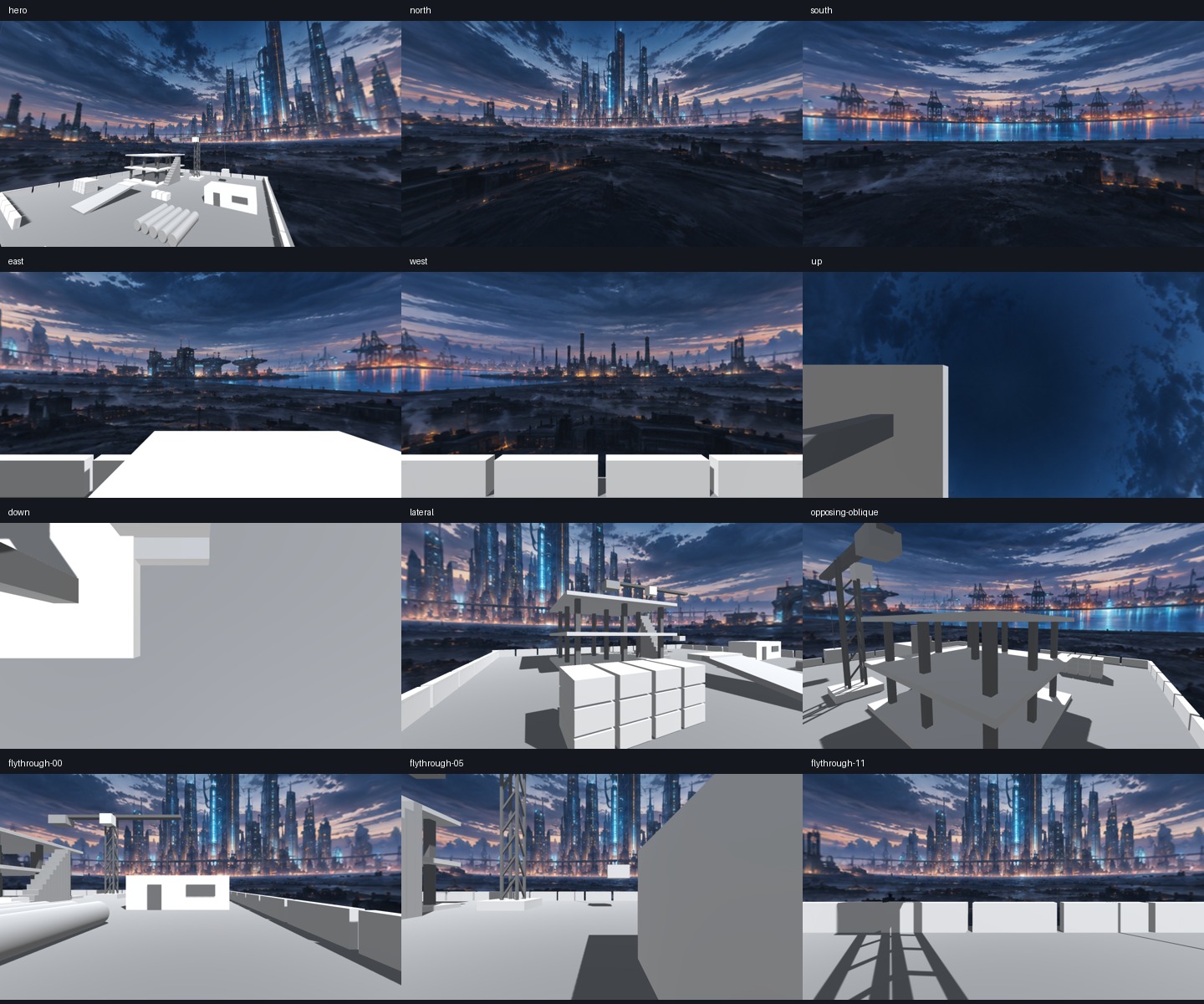 unity contact sheet