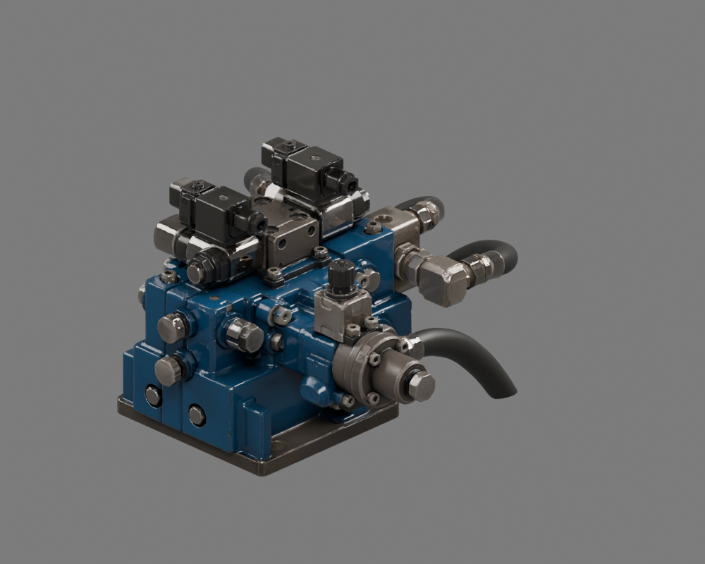 Generated textured Valve Assembly
