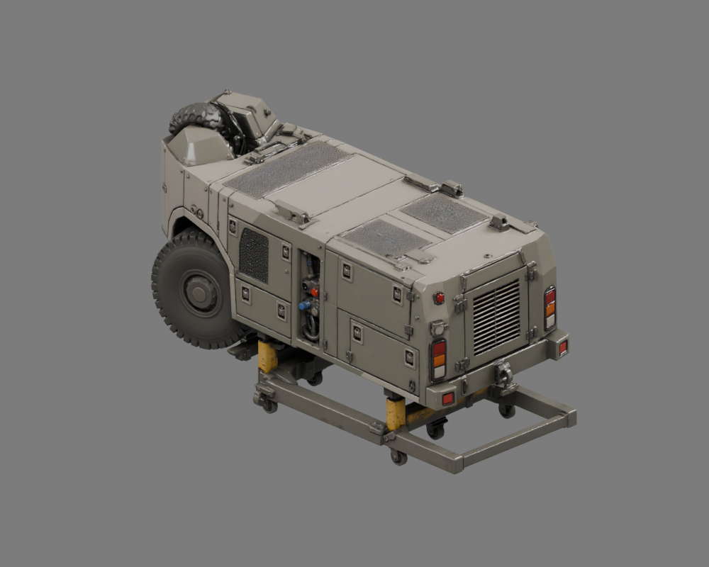 Generated textured Service Panel