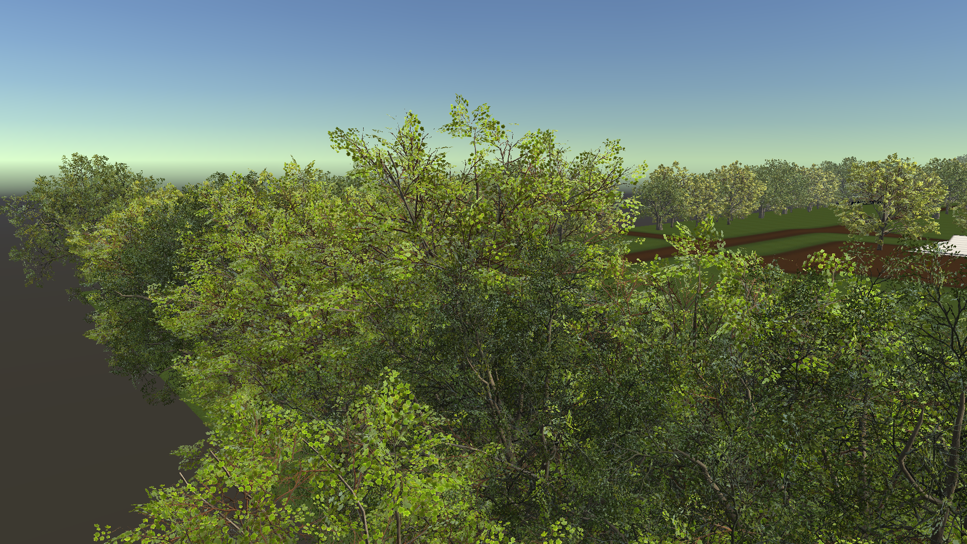 Sugar Maple Medium Cluster — actual Unity render