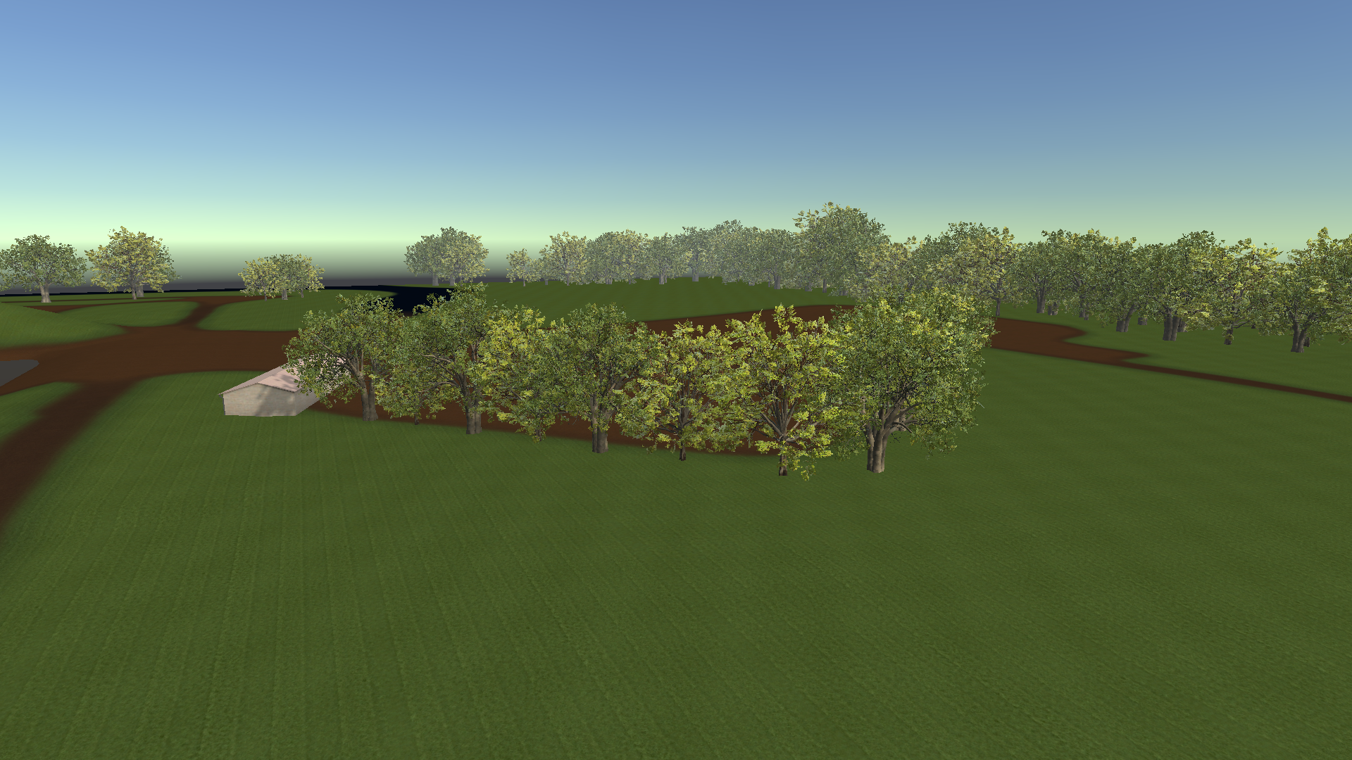Mixed Field Edge — actual Unity render
