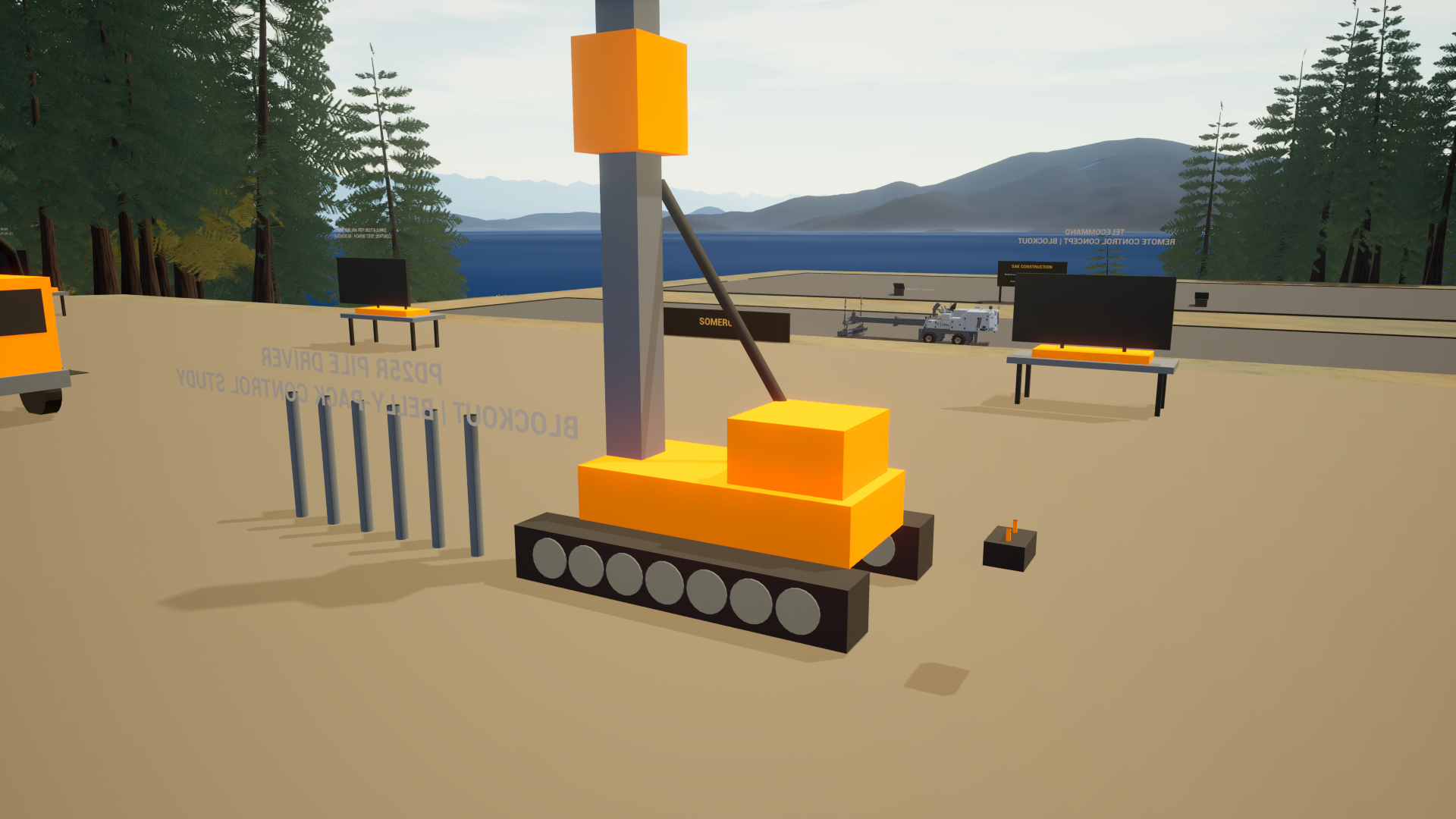 Vermeer PD25R pile-driver — pd25r-rear native WIP (blockout)
