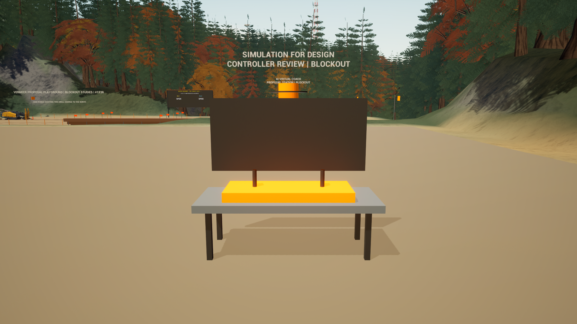 Vermeer design — design-review-bench native WIP (blockout)