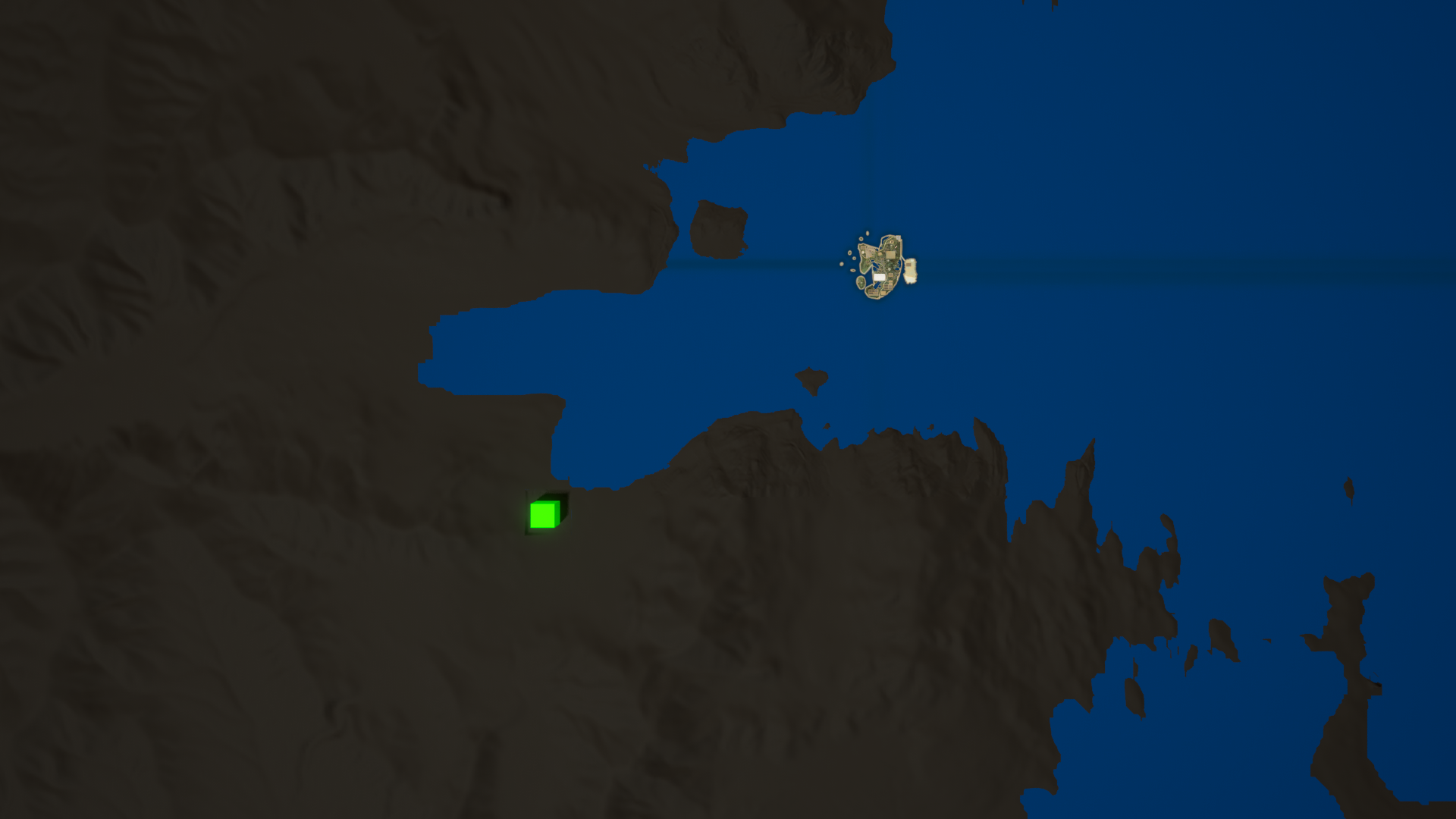 [Milo] Forge Island native lake locator v2 — forge-island-to-coal-valley-marker