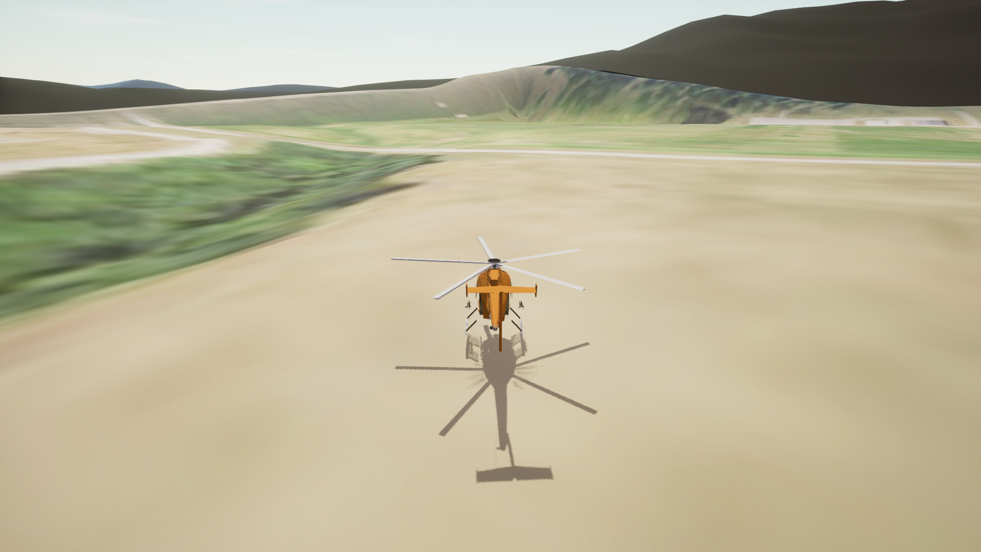 [Milo] Utility helicopter ferry v1 — arrival