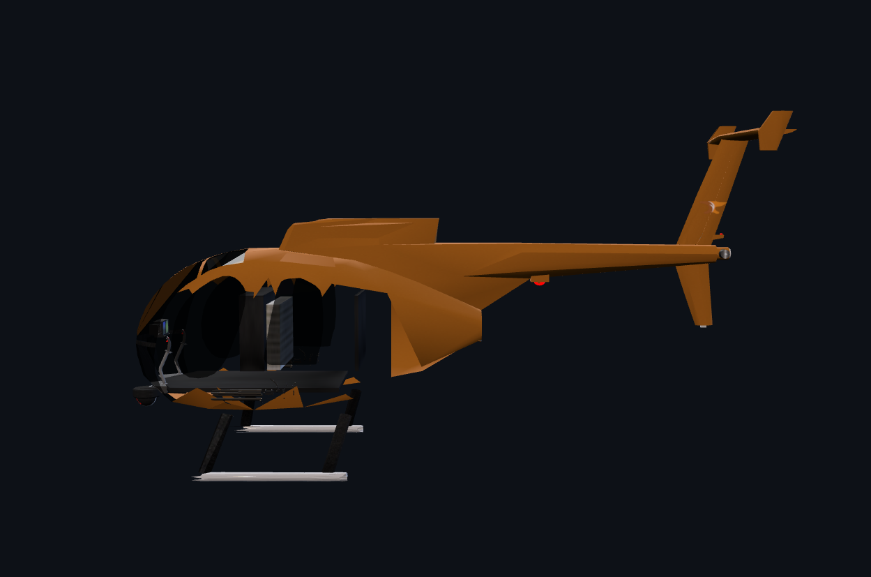 [Milo] MH-6 v13 official anvil — rear/port context QA — WIP