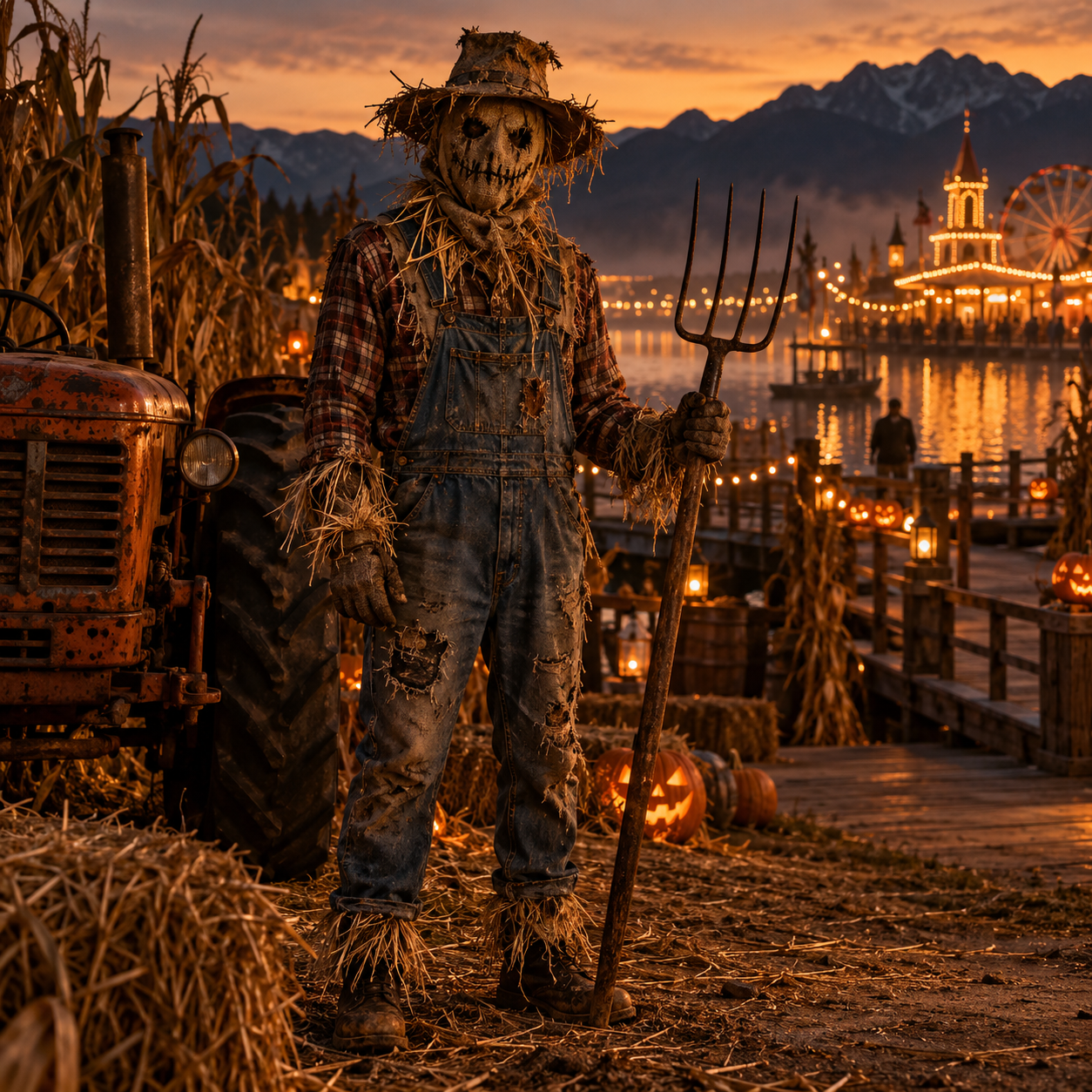 Burlap Scarecrow