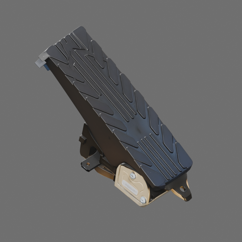 Reimported optimized FBX: meshoptimizer / gltfpack 50%