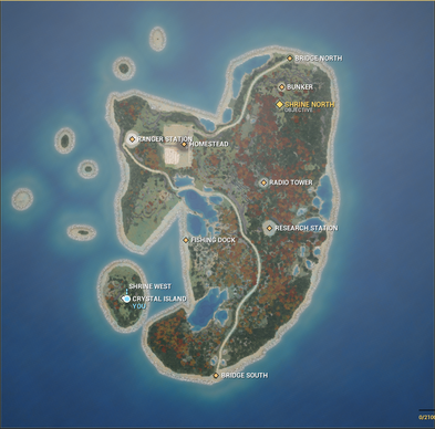 High Country siting — whole-island source map crop