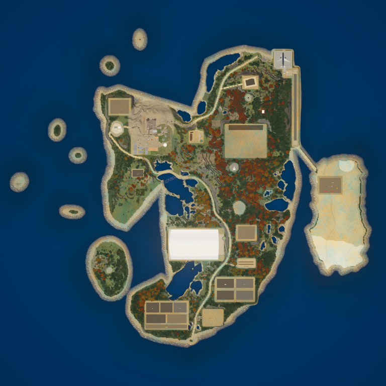 [Milo] Forge Island current packaged native orthographic whole-island frame — 2026.10.04.6