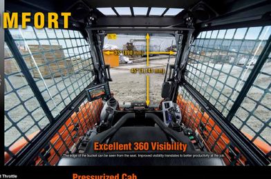 15 Kubota SVL97-2 forward operator view