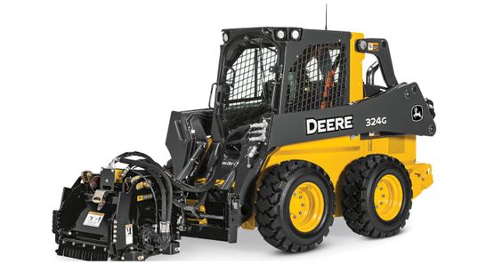 John Deere 333 P-Tier gallery — Compact track loader with a cold planer